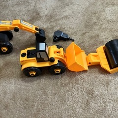 建設車両 車組み立ておもちゃ車おもちゃ　4体セットの画像