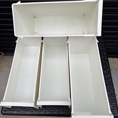 ✨美品✨スリムストッカー　引出し４段　収納ケース　隙間収納の画像