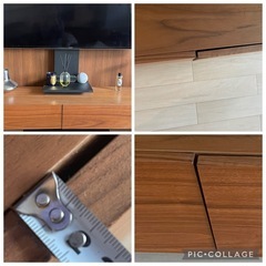 ローボード　テレビ台　2m  ウォールナット  ソングドリーム　Ver­de の画像