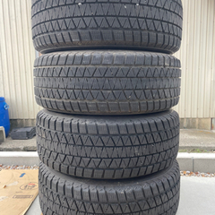 格安！バリ溝！150系 ランクルプラド 18インチ タイヤ・ホイール 4本の画像