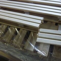 第1224回　　スノコ　　すのこ　取り放題　未使用　ベッド　ＤＩＹ素材　木材　エラー品　リフォームの画像