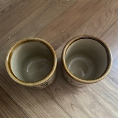 お取引者決まりました❗️やちむん　湯呑み🍵２個セット　末吉窯壺屋焼の画像
