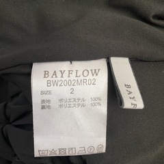 【BAYFLOW】テーパードパンツの画像