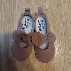 プティマイン　リボンシューズ 17cmの画像