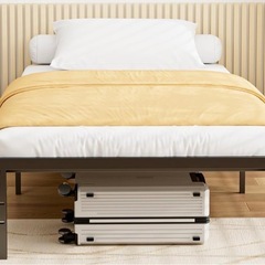 未使用シングルベットフレームの画像