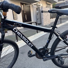 CHEVROLET シボレーマウンテンバイク ブラック の画像