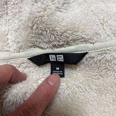 ユニクロボアフリースジャケット
の画像