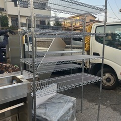 スチールラック　棚の画像