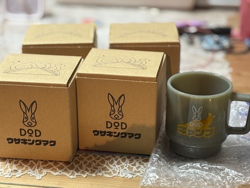 DOD ウサキングマググレー4点 (小木曽望) 有松の食器《コップ、グラス