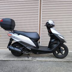 20年式 アドレス125 DT11A リアボックス付 小型 原付二種の画像