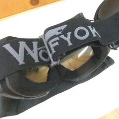 スキー スノボ ゴーグル ウルフヨック WOLFYOK ケース付き 中古 札幌市厚別区 厚別店の画像