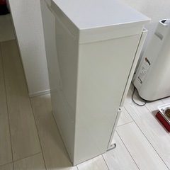 ゴミ箱分別　スリム縦型 蓋付きの画像