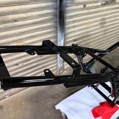 ゼファー400書類付フレーム 　   の画像