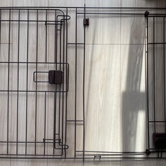 ペティオ (Petio) トイレのしつけが出来る ドッグルームサークル ブラウン レギュラーの画像