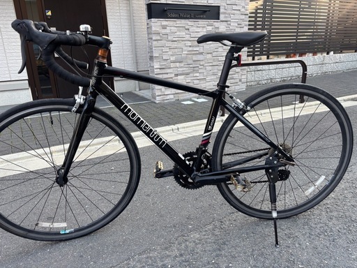 momentum ロードバイク ブラック 700C