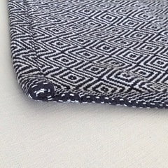 ほぼ新品 IKEA ランチョンマット 41×31.5cm ブラックの画像