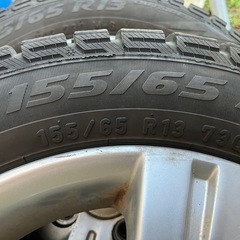 中古スタッドレスタイヤ
の画像