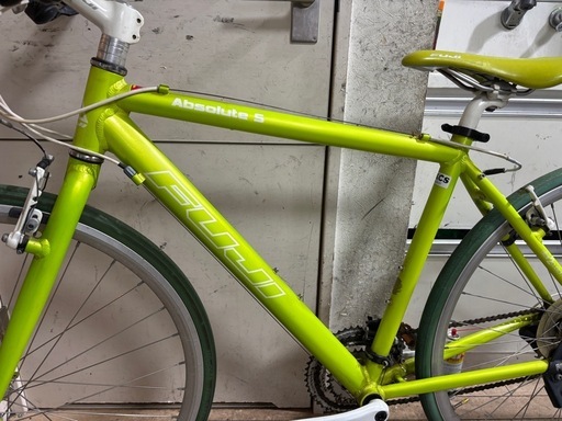 FUJI Absolute S クロスバイク ライムグリーン FUJI Absolute S クロスバイク ライムグリーン