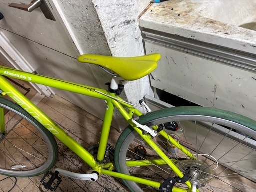 FUJI Absolute S クロスバイク ライムグリーン FUJI Absolute S クロス