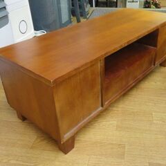 ローボード 高さ31㎝ 幅89㎝ 引出し×3杯 テレビ台 TV台 カラフル 木製 ブラウン系 西岡店の画像