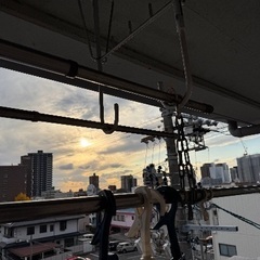 【受付終了】物干し竿　3本　受渡予定者決定の画像