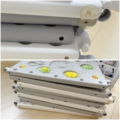 【KATOJI】ベビーサークル　約2畳　ドアパネル付　カトージ　畳　赤ちゃんの画像