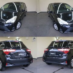 トヨタ ヴィッツ 1.5ハイブリッドF！純正７インチナビ ＬＥＤヘッドライト プリクラッシュセーフティ ドライブレコーダー スマートキー プッシュスタート等の画像