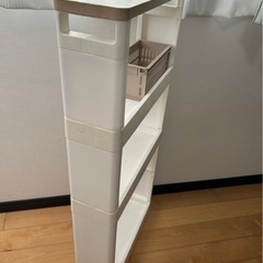 ニトリ　スリムラック　キッチン収納の画像