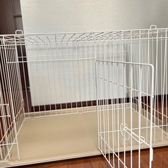 ペットゲージ　ほぼ未使用の画像
