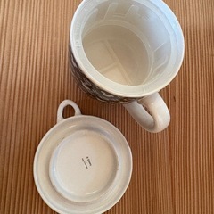 ミッキー茶漉し付きマグカップの画像