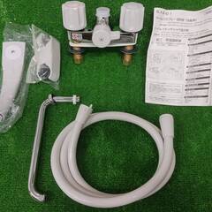 ツーバルブデッキシャワー混合栓【SANEI SK710 LH-13】の画像