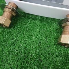 ツーバルブデッキシャワー混合栓【SANEI SK710 LH-13】の画像