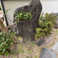 灯篭、庭石無料ご自身で搬送の画像