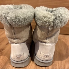 ★ UGG グレー ムートンブーツ 24cm ムートンブーツ アグ UGGの画像