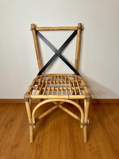 ラタンチェア アイアン