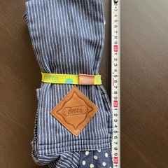 抱っこひも　betta ベッタ　コンパクト　デニム　の画像