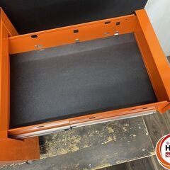 【久留米】【引き取り限定】【中古品】Snap-on スナップオン 型式不明 シートクリーパー 工具箱 4輪キャスター 二口引き出し W:約50cm×D:約42cm×H:約39cmの画像