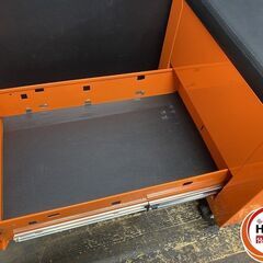 【久留米】【引き取り限定】【中古品】Snap-on スナップオン 型式不明 シートクリーパー 工具箱 4輪キャスター 二口引き出し W:約50cm×D:約42cm×H:約39cmの画像