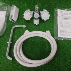 ツーバルブデッキシャワ混合栓【SANEI SK71 LH-13】の画像