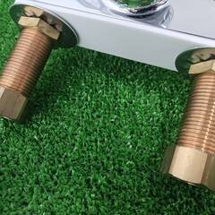 ツーバルブデッキシャワ混合栓【SANEI SK71 LH-13】の画像