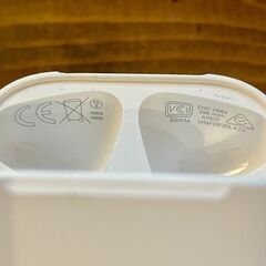 Apple AirPods 2 第2世代 本体　Bluetoothワイヤレスイヤホンの画像