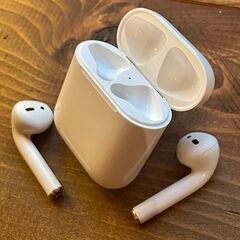 Apple AirPods 2 第2世代 本体　Bluetoothワイヤレスイヤホンの画像