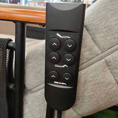 【愛品倶楽部柏店】ニトリ 電動シングルベッド (床面高さ3段階 2モーター / Nスリープ E2-04 電動ベッド用ポケットコイル) フレーム＆マットレスSETの画像