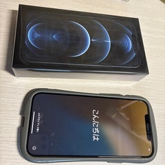 iPhone 12 promaxブルーの画像