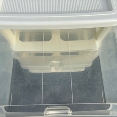 衣装収納チェストホワイト3段 幅50cm mw0867の画像