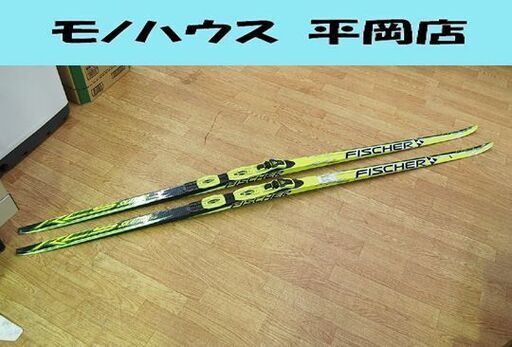 187cm FISCHER クロスカントリー RCS SKATING PLUS NNN ウロコなし