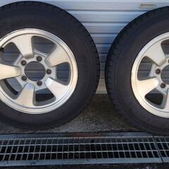 スタッドレス16インチ  ダンロップSJ5 スズキ純正ホイールの画像