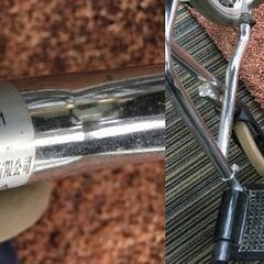 ♪松永製作所 DM-81 42 B16 車いす 車椅子 折り畳み式 ブレーキ動作確認済 介護 介助 中古 (NF251203) Zi-2346の画像