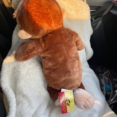 【新品】 おさるのジョージ ぬいぐるみの画像