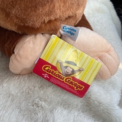 【新品】 おさるのジョージ ぬいぐるみの画像